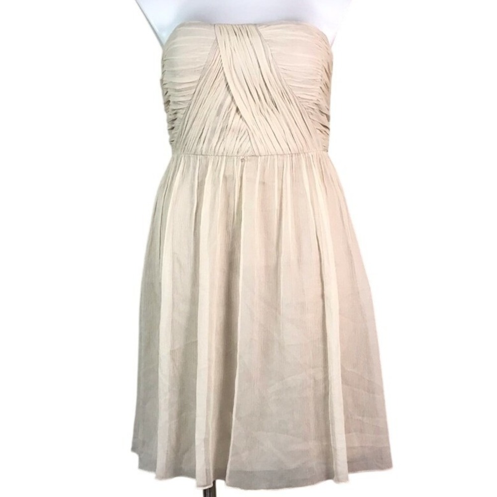 DM Donna Morgan 100% Silk Chiffon Sleeveless‎ Occassion Dress Size 12